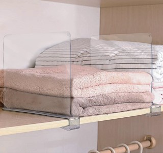 Sorbus 6 Acrylic Shelf Dividers