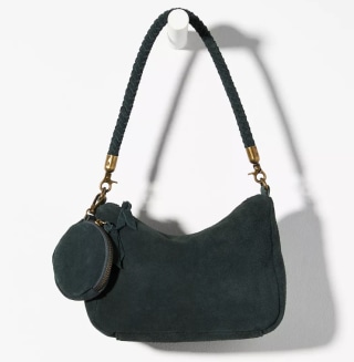 Anthropologie Remi/Reid Duena Suede Crossbody Bag