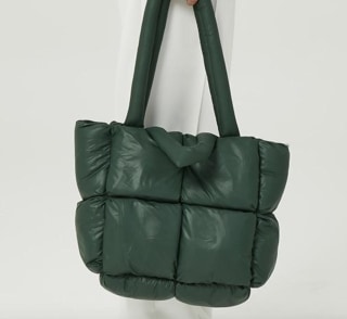 Milk Money Puffer Tote Bag