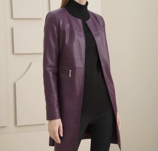 Chico's Faux Leather Jacket