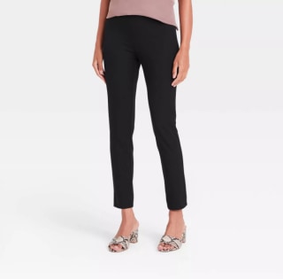 High-Rise Skinny Ankle Pants
