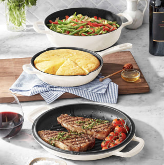 Member's Mark 3-Piece Enamel Cast Iron Set