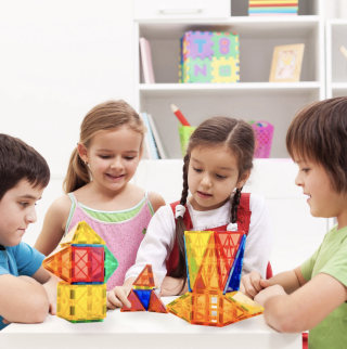 Tytan Magnetic Learning Tiles Building Set