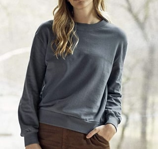 Alternative Apparel Washed Terry Throwback Pullover