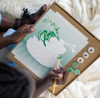 Elle Crée Modern Paint By Number Art Kit