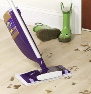 Swiffer WetJet Hardwood Floor Spray Mop Starter Kit