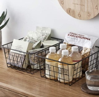 Wire Storage Baskets (Set of 4)