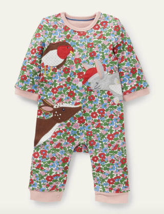 Boden Novelty Christmas Romper