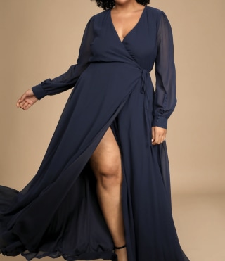 Lulus My Whole Heart Wrap Dress