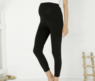 PatPat New Maternity Black Leggings
