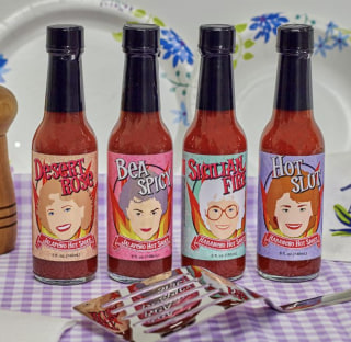 Golden Girls Hot Sauce 4-Pack Set