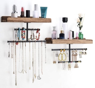 Keebofly Wall Mountable Jewelry Organizer