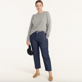 Cashmere classic-fit crewneck sweater