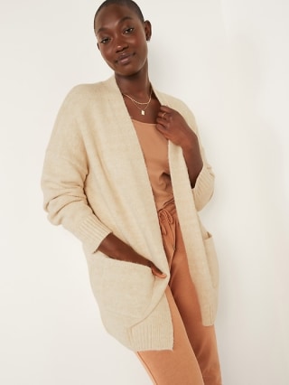 Old Navy Cozy-Knit Open-Front Cardigan Sweater