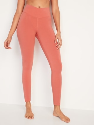 Old Navy Extra High Cross-Waisted PowerChill Light Compression 7/8-Length Leggings