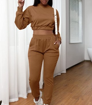 Mizoci 2-Piece Workout Tracksuit