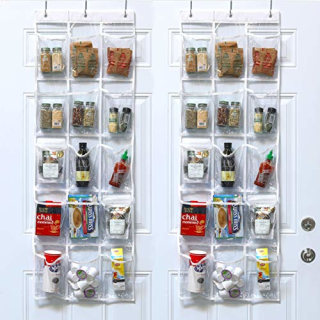 Simple Houseware Over the Door Hanging Organizer