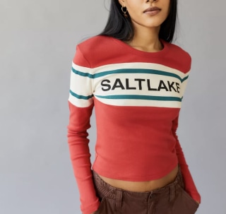Sporty Ski Long Sleeve Tee