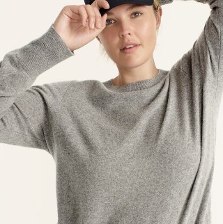 J.Crew Cashmere Classic-Fit Crewneck Sweater