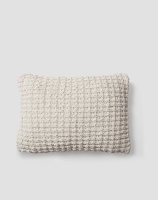 Snug Mini Waffle Pillow