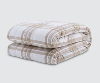 Flannel Sherpa Throw