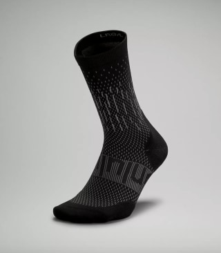 Power Stride Crew SockReflective
