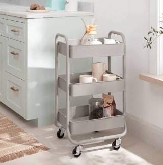 3-Tier Metal Utility Cart