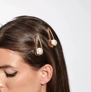 The Hair Edit Pearl Gold Hair Clip