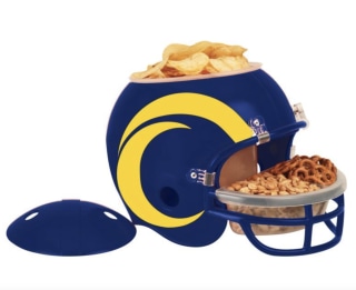 super bowl party snack helmet