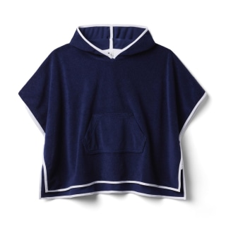 Kaavia James Hooded Terry Poncho Cover-Up