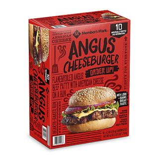 Member's Mark Angus Beef Cheeseburgers