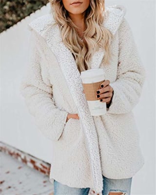 ReachMe Oversized Fuzzy Jacket