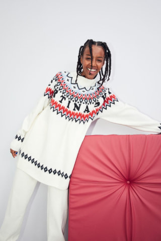 H&amp;M Jacquard-knit Sweater