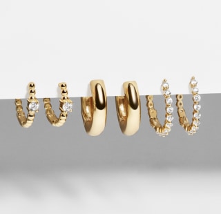 Lauren 18K Gold Earring Set