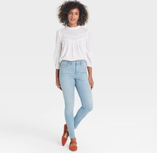 High-Rise Skinny Jeans