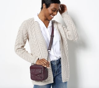 Small Vegan Faux Leather Crossbody