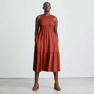Everlane The Smock Maxi Dress