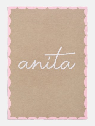 Subtly Scalloped Blanket