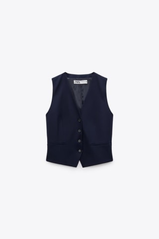 Lapelless Vest
