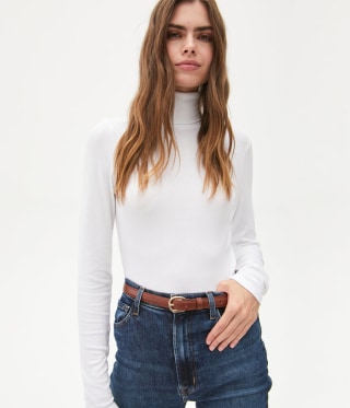 Gail Ribbed Turtleneck