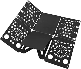 BoxLegend V3 Shirt Folding Board t Shirts Clothes Folder Durable Plastic Laundry folders Folding Boards,Black