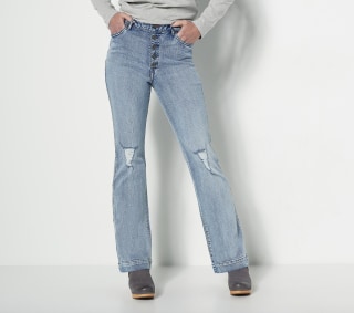 Peace Love World Regular Flare Cut Jeans