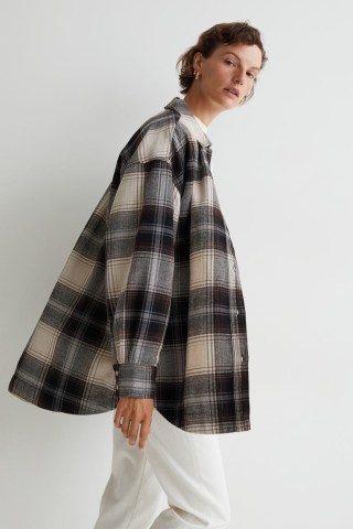 Oversized Shirt Jacket