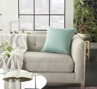 Solid Outdoor Throw Pillow