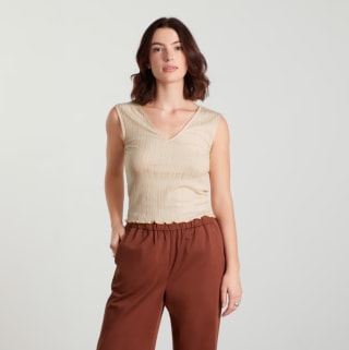 Everlane The Pleated Tank