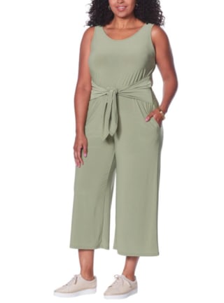 Tie-Front Jumpsuit