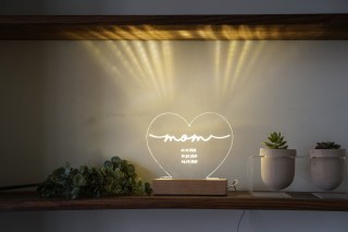 Gift idea for mom - night light for mommy - personalized gift for mom - Mother's day gift 2021 - Gift for Mother in Law, Custom mom present