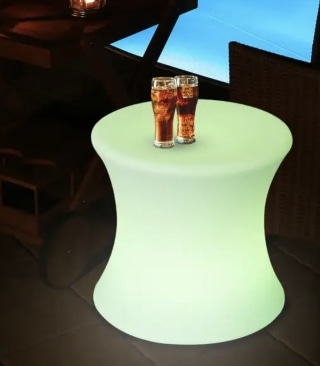 Outdoor Color Changing LED Stool Chair