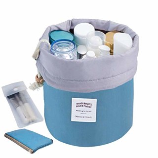 Barrel Makeup Bag