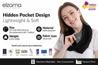 Infinity Scarf with Pockets